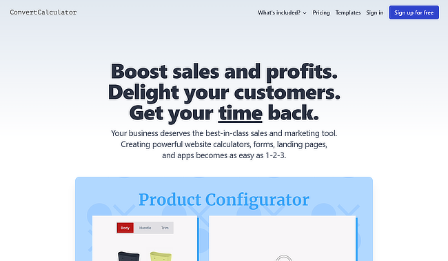 Interactive Calculator Builder ConvertCalculator