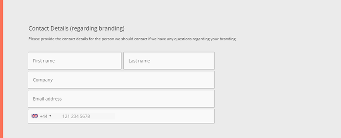 Client Information Question Example